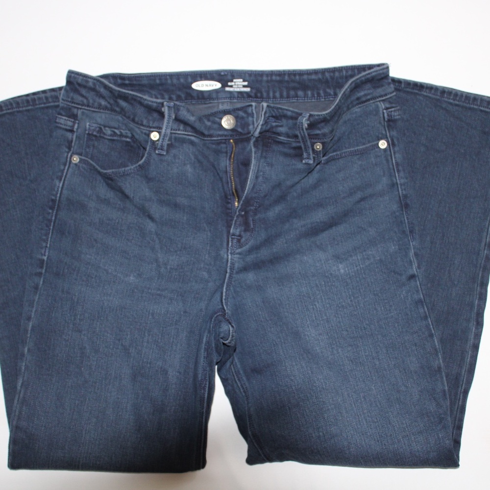 Old Navy Power Slim Straight Leg High Rise